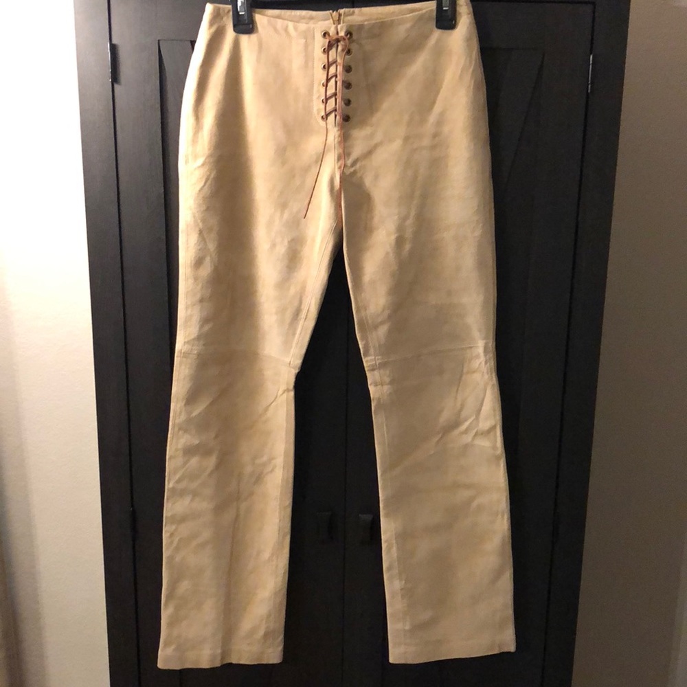 💯 Leather Pants from VS Size 6 Sold as pair